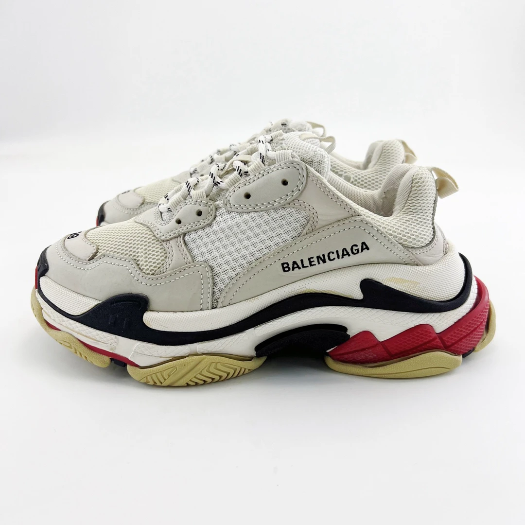 95新 Balenciaga/巴黎世家 39码/网眼厚底老爹鞋/15032120