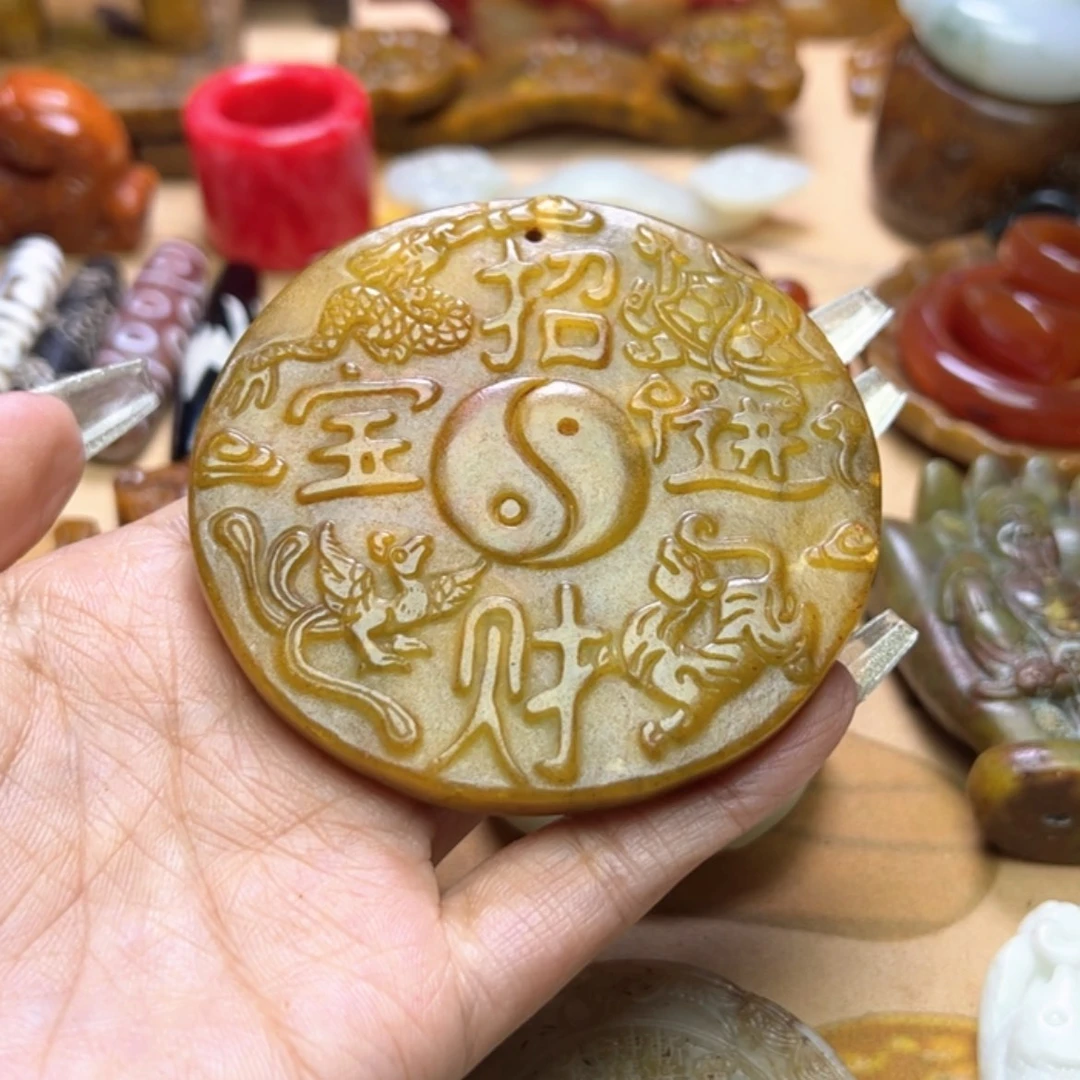 【闪购商品】蛇纹石玉颈饰未镶嵌