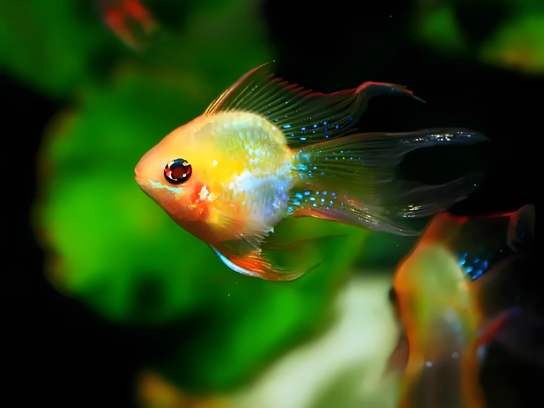 金波子热带观赏鱼4条2cm±