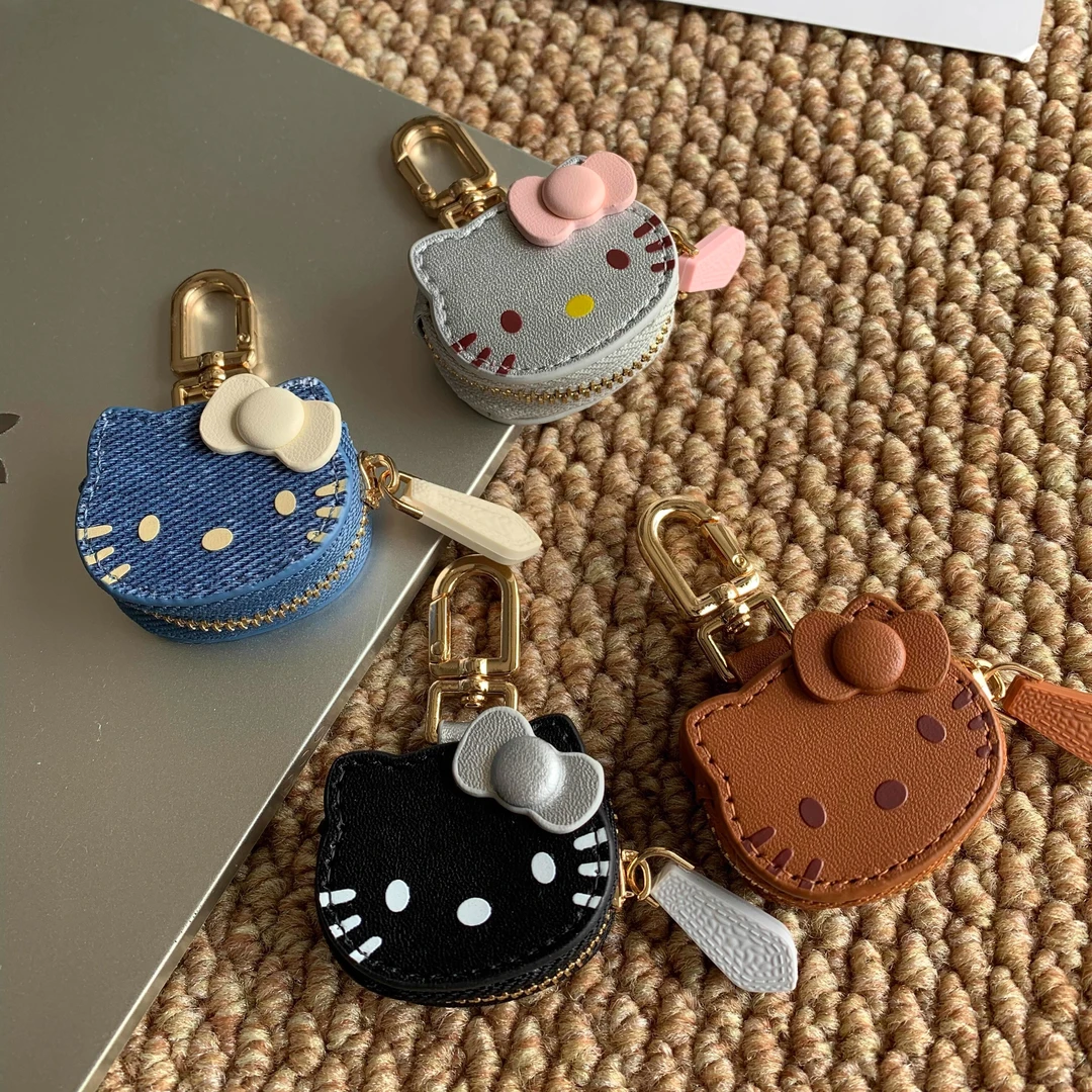 HelloKitty迷你卡通钥匙扣kt猫高颜值女生个性设计书包挂饰零钱包