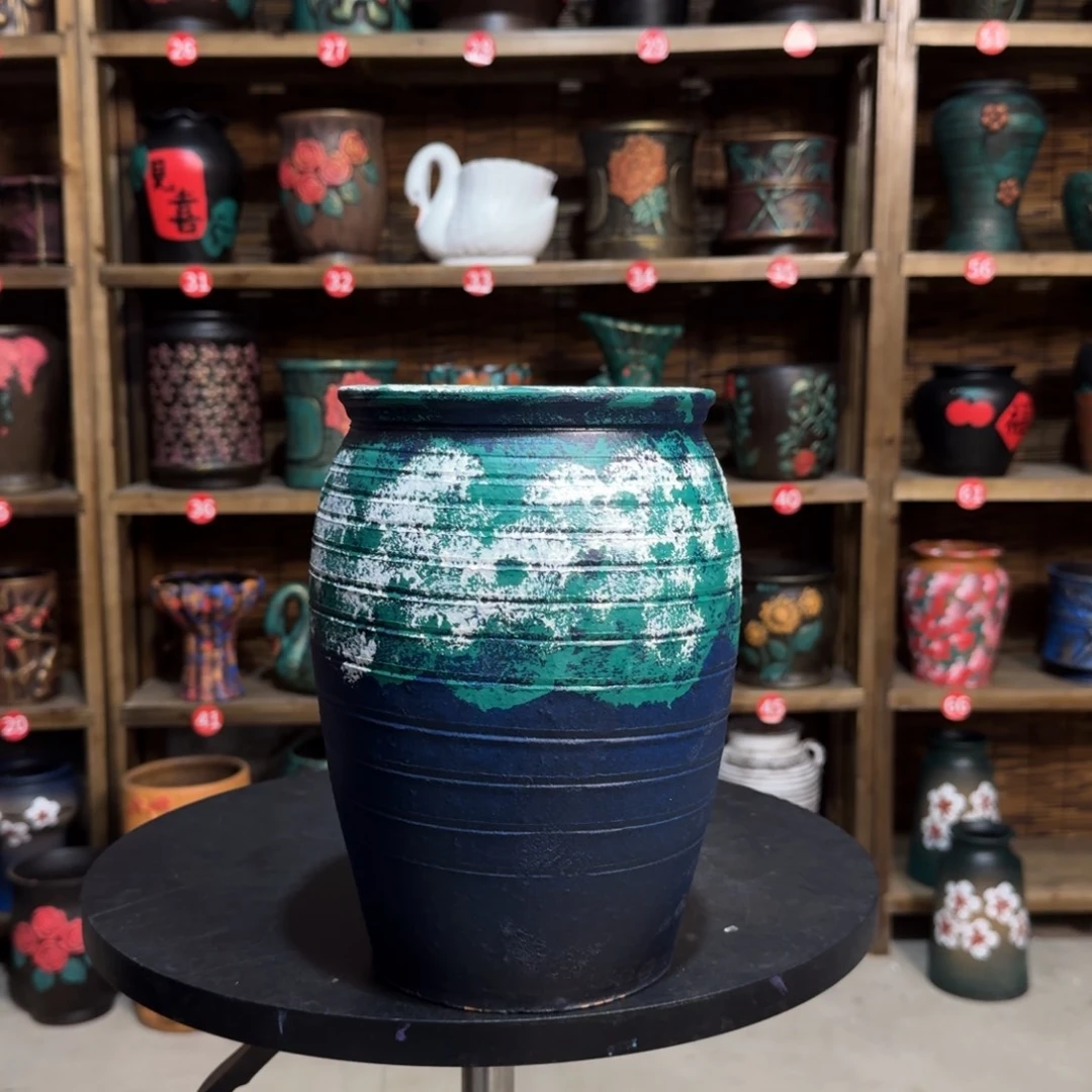 带孔高端浮雕花盆炸炸炸