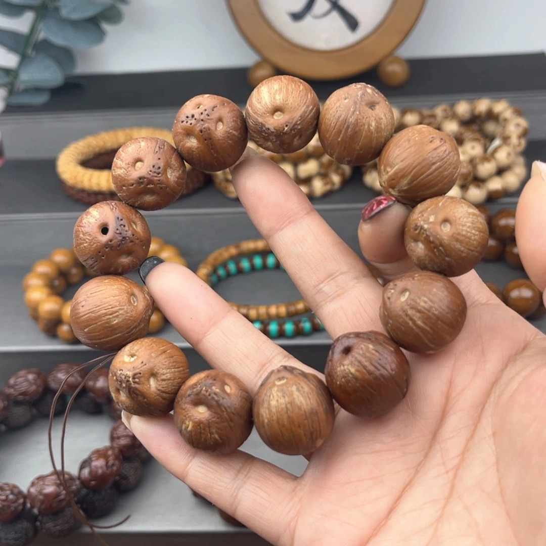 紫金鼠手串花皮原皮前鼠后猫练手款19