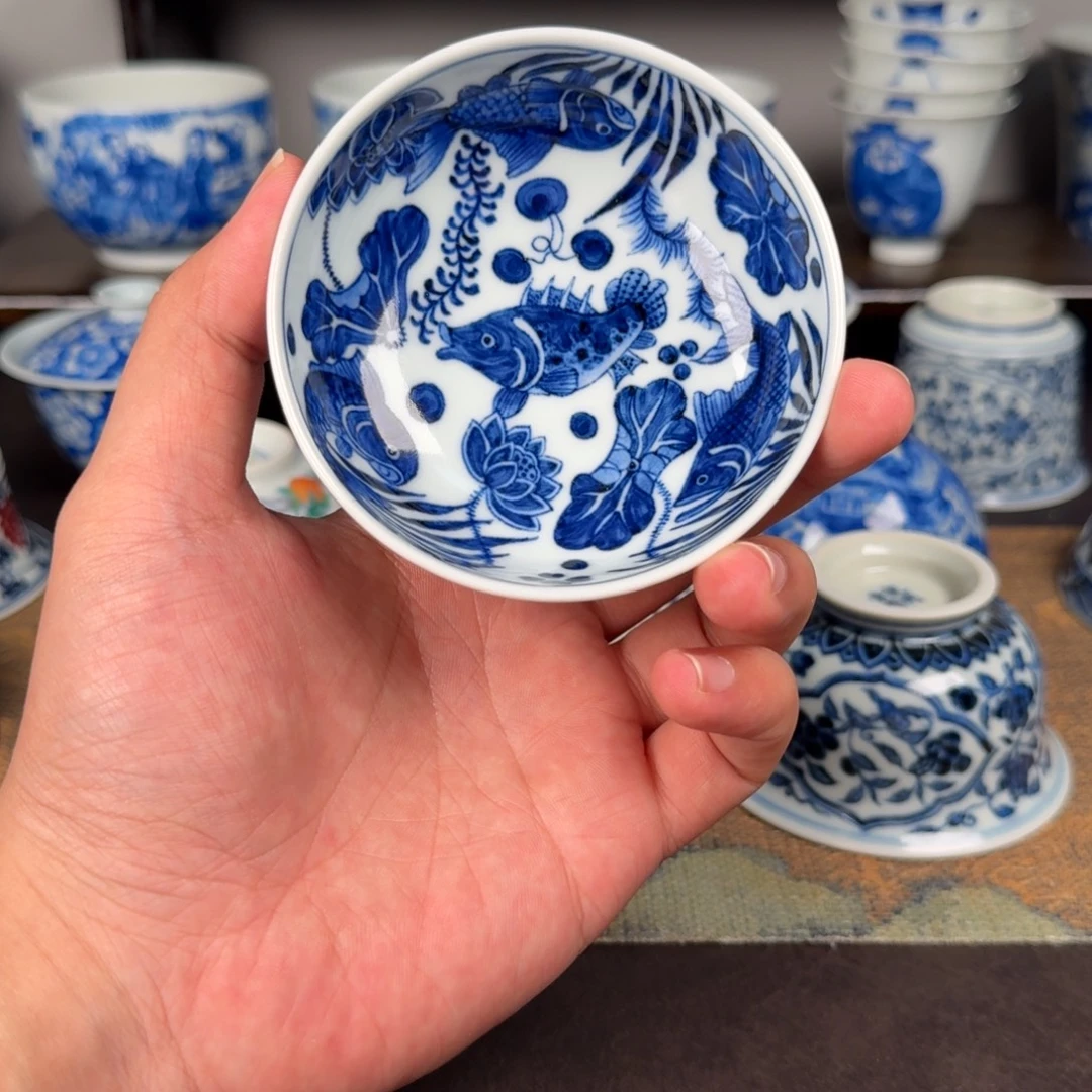现代手工手绘茶器