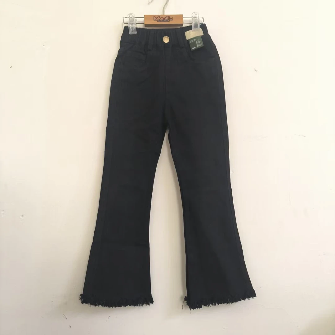 儿童微喇休闲长裤子cd1159