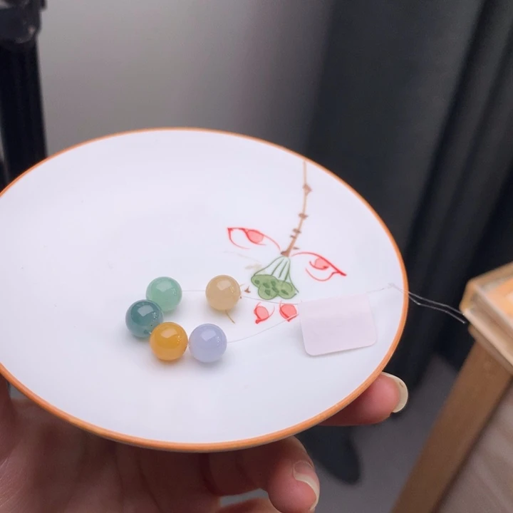 翡翠未镶嵌手链翡翠y117 卡7.8