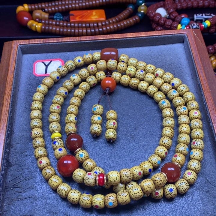 星月菩提吊坠菩提