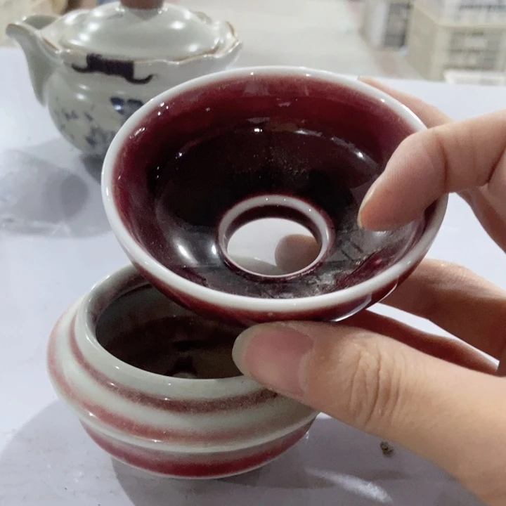 茶具微瑕，介意勿拍