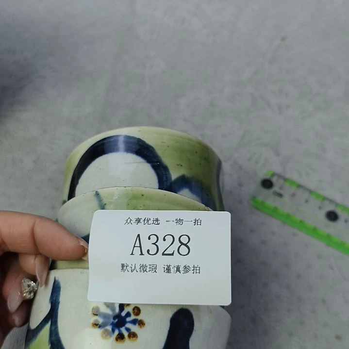 勇***畏琉璃手工艺品茶周边摆件一物一拍