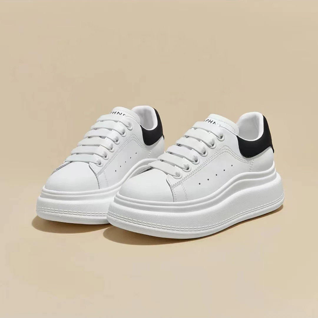 门店39&9！大厂套现，经典某昆小白鞋/真皮厚底增高休闲鞋 C18857