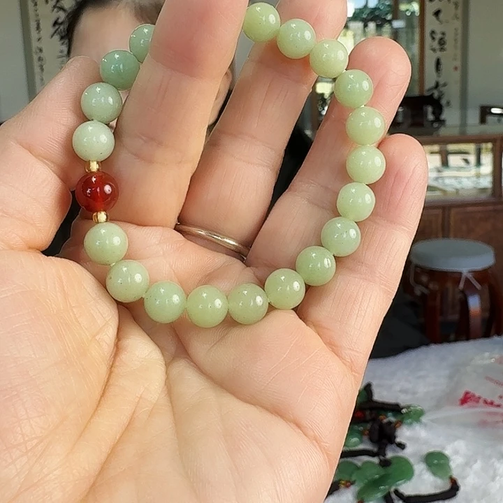 密玉（石英质玉）未镶嵌颈饰