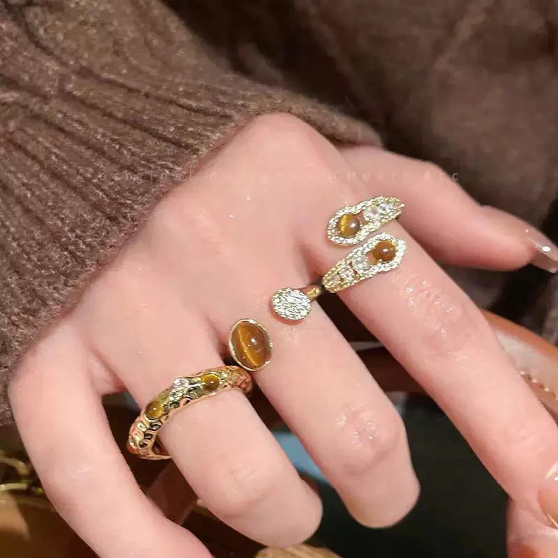 铜合金锆石戒指 精品款轻奢 对对碰默认拍下代拆微瑕介意宝宝慎拍