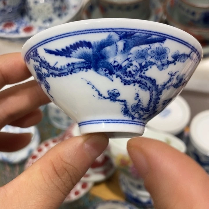 陶摆件景德镇陶瓷主人杯233