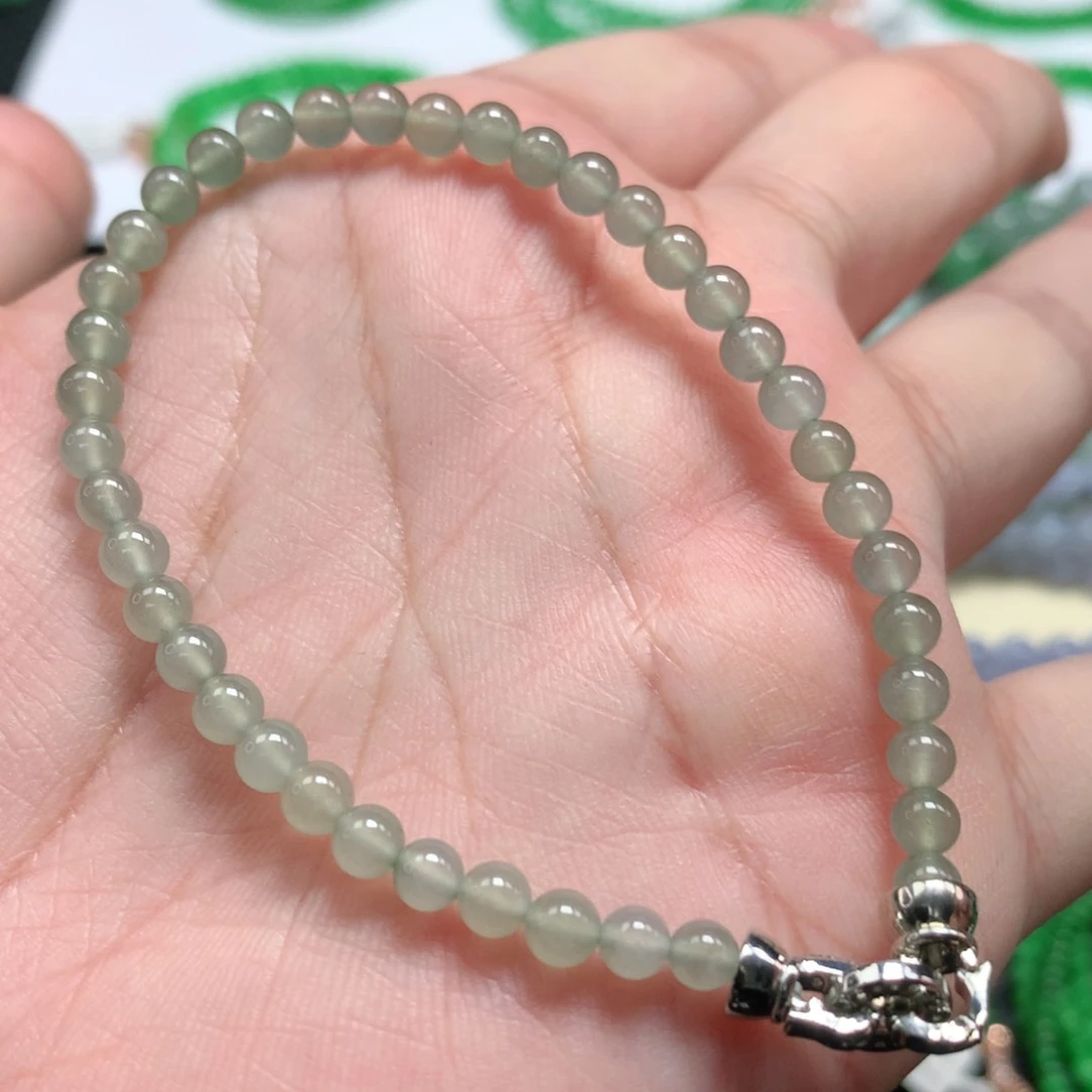 未镶嵌手链翡翠翡翠