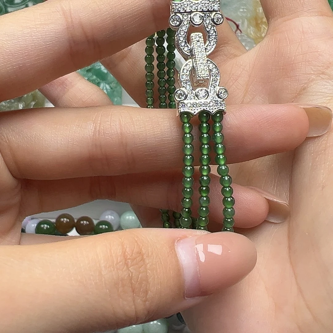 翡翠未镶嵌颈饰翡翠自选