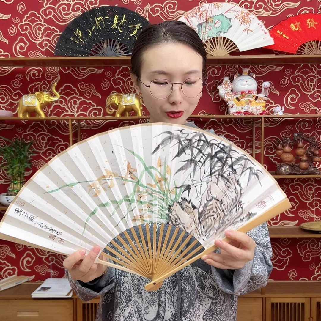 书法书法 95寸玉竹 手写手绘 默认粘好