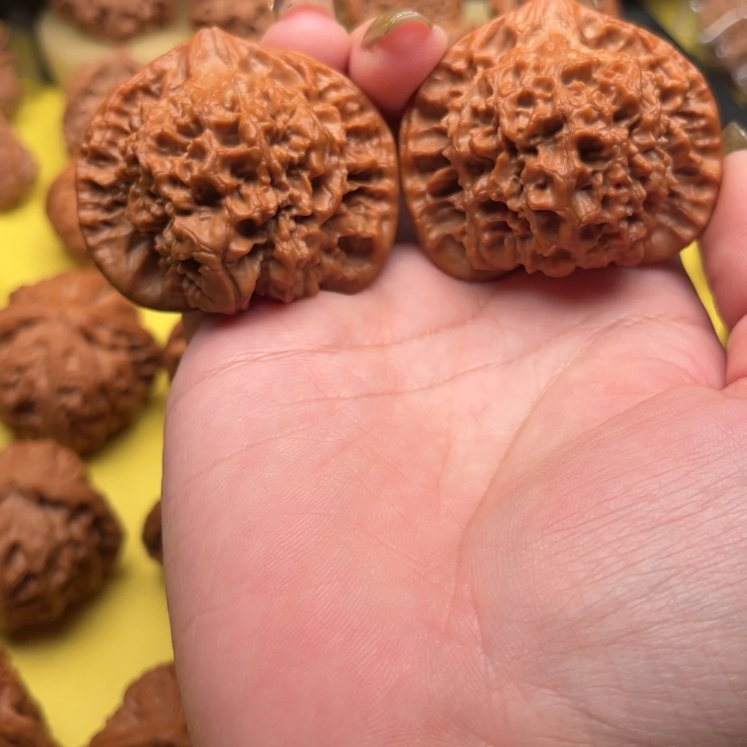 吊坠桃核50官帽文玩核桃