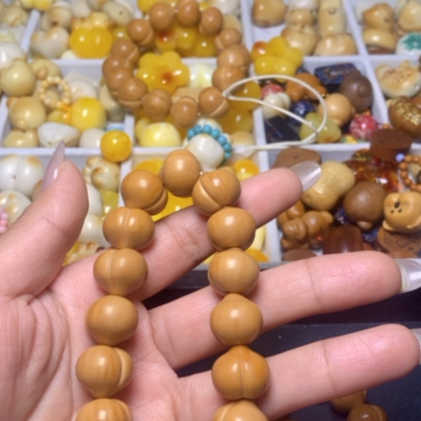 【闪购商品】手串猴头核桃月*?光面