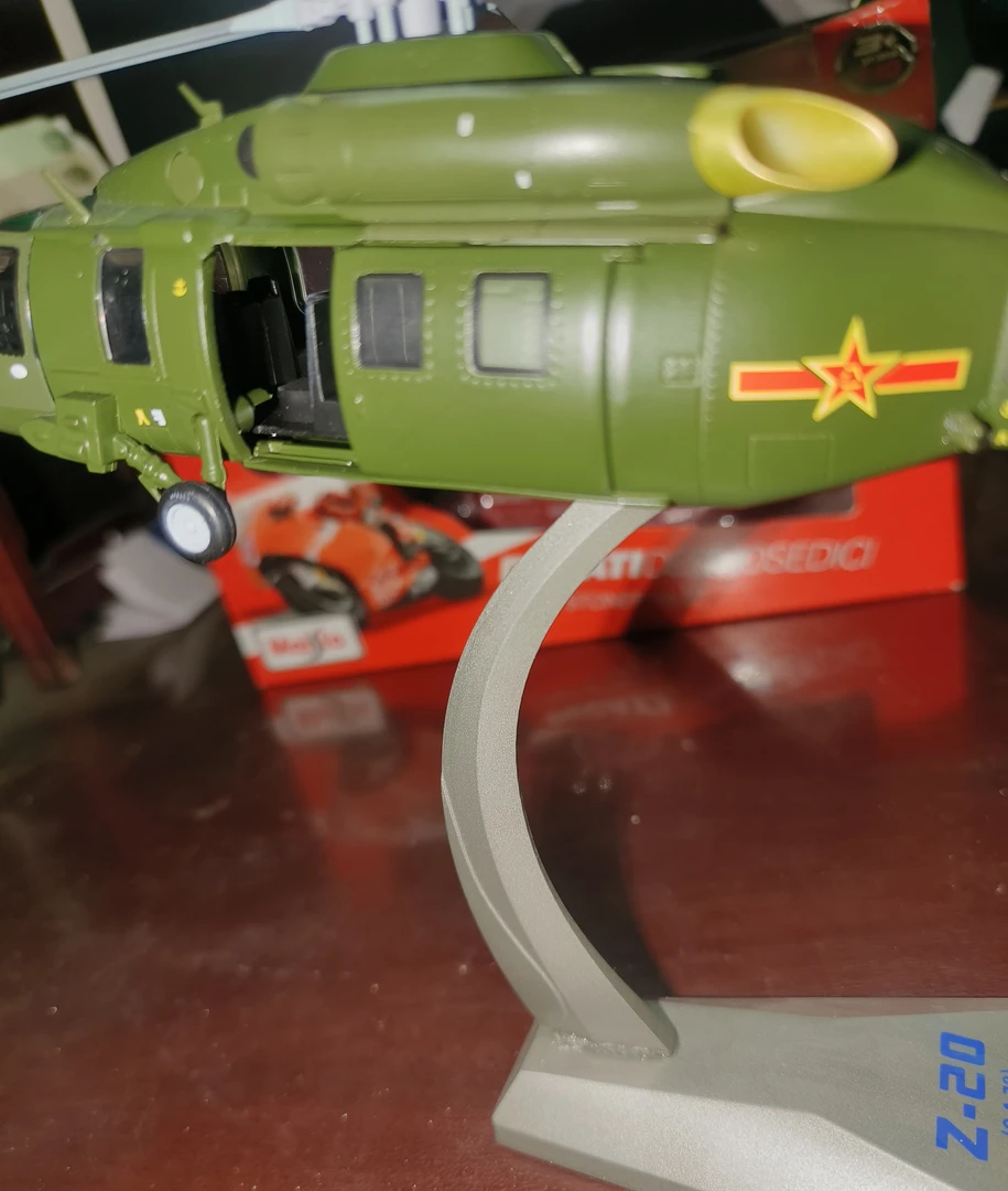 AF1:72直20合金飞机模型