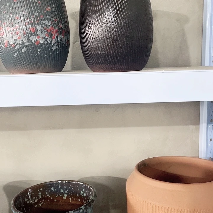 红陶作品高23/15两个