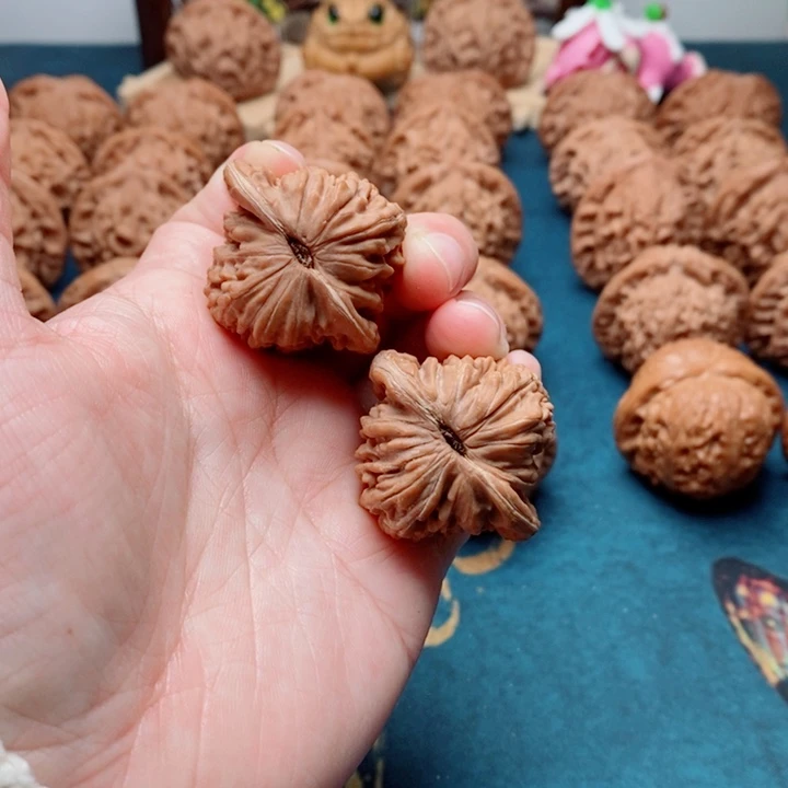 把件文玩核桃四座楼36