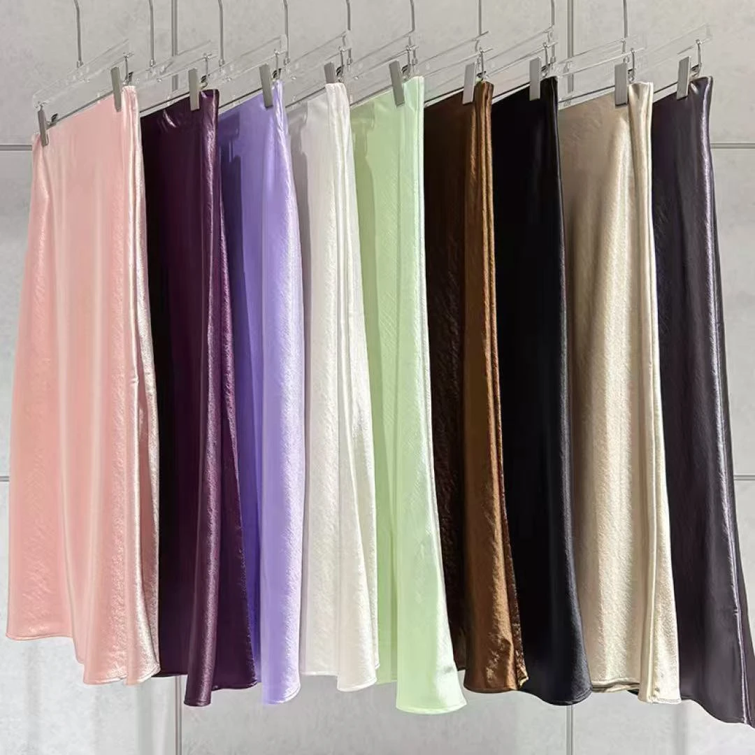 【木子推荐】金晖原创醋酸半裙