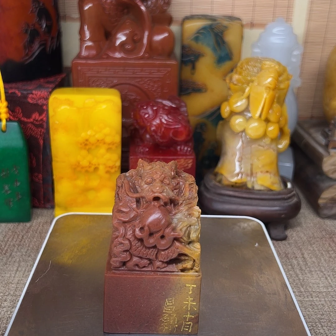 寿山石印石精品印章