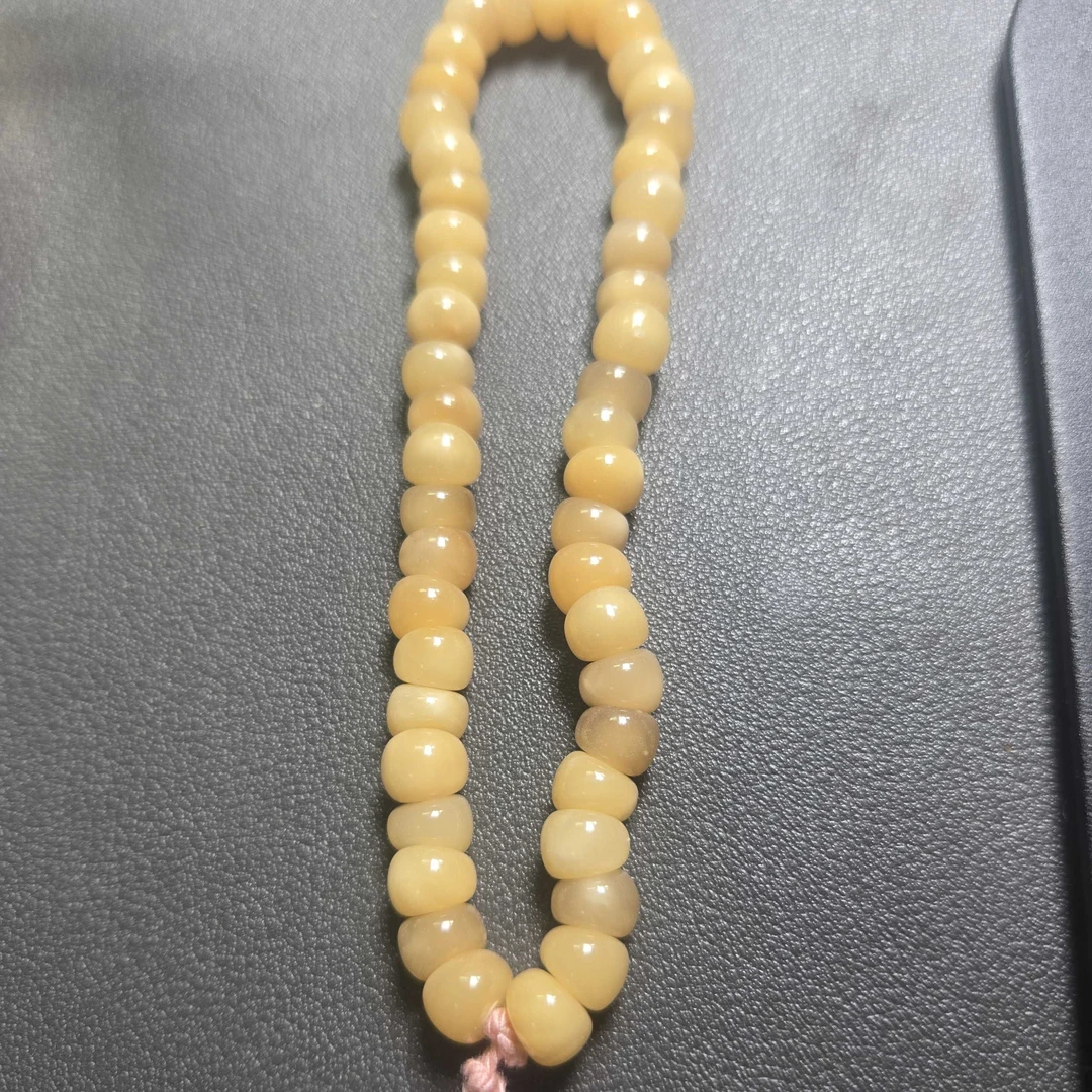 龙脊菩提天然老料大肠手持,精品工艺,无钥匙孔