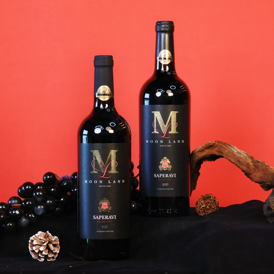 【 俄罗斯进口】木莱特 珍藏萨佩拉维干红葡萄酒750ml*2