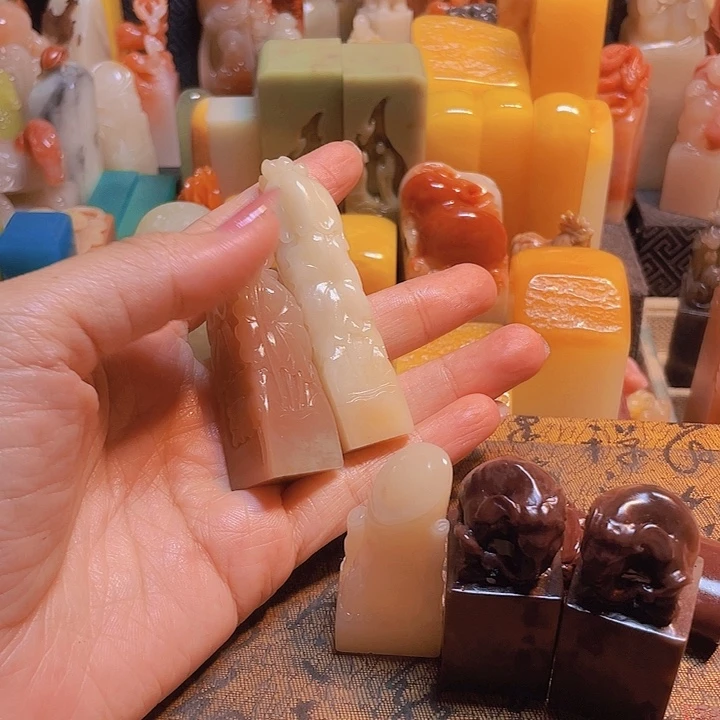 寿山石印章石头34