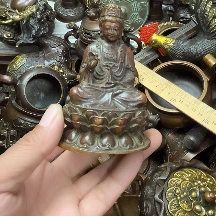 顺顺利利，铜器摆件