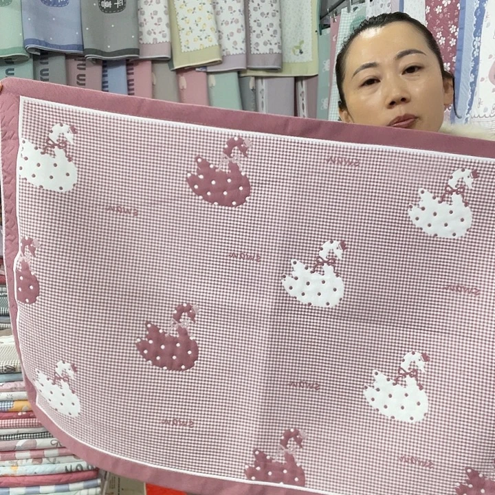 棉特价酒红色天鹅