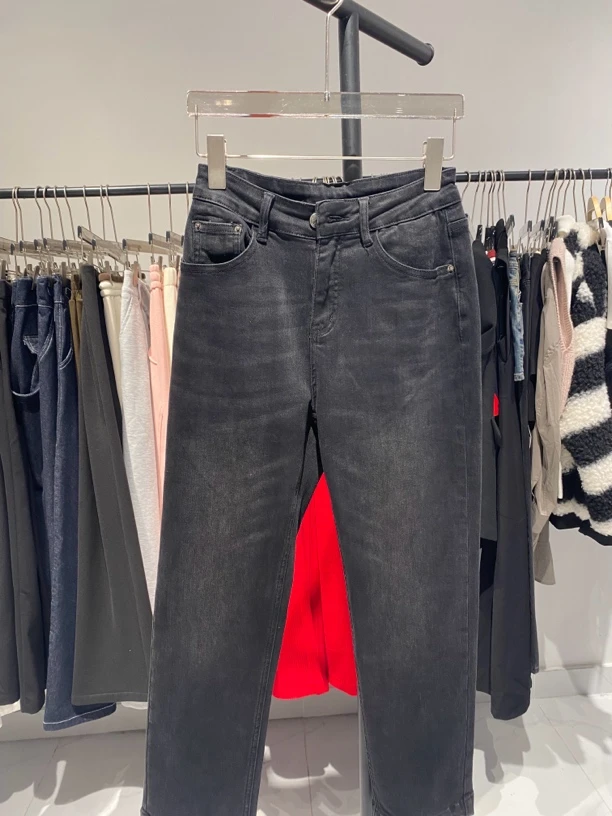 新品韩版百搭牛仔裤 20162