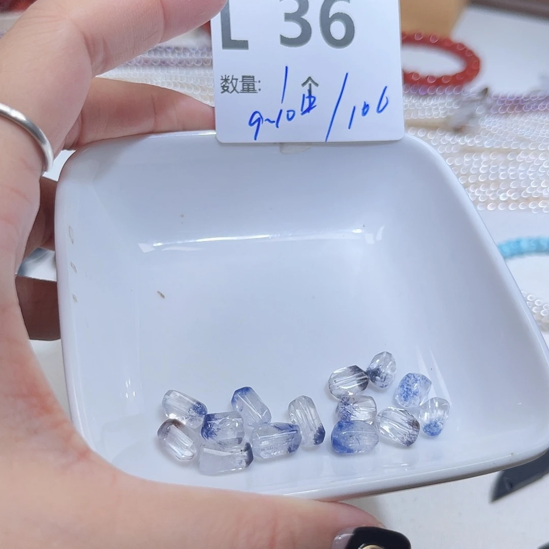 珠宝半成品水晶未镶嵌L36。