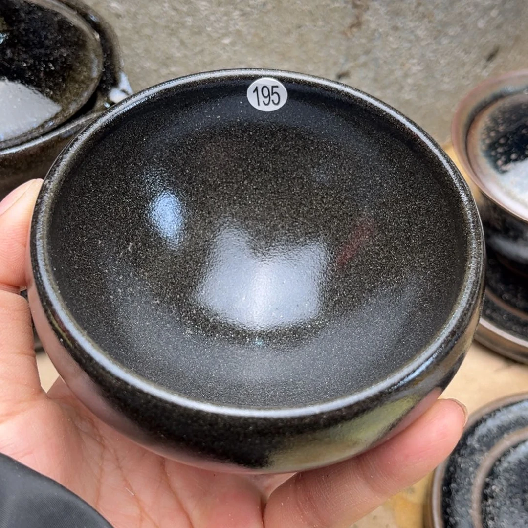 茶盏义兴龙窑坚持真柴烧微瑕