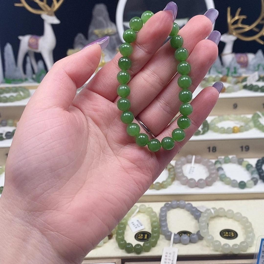 未镶嵌手链和田玉随*