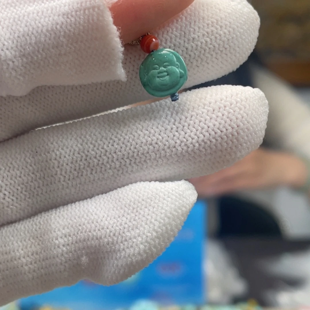 绿松石未镶嵌挂件