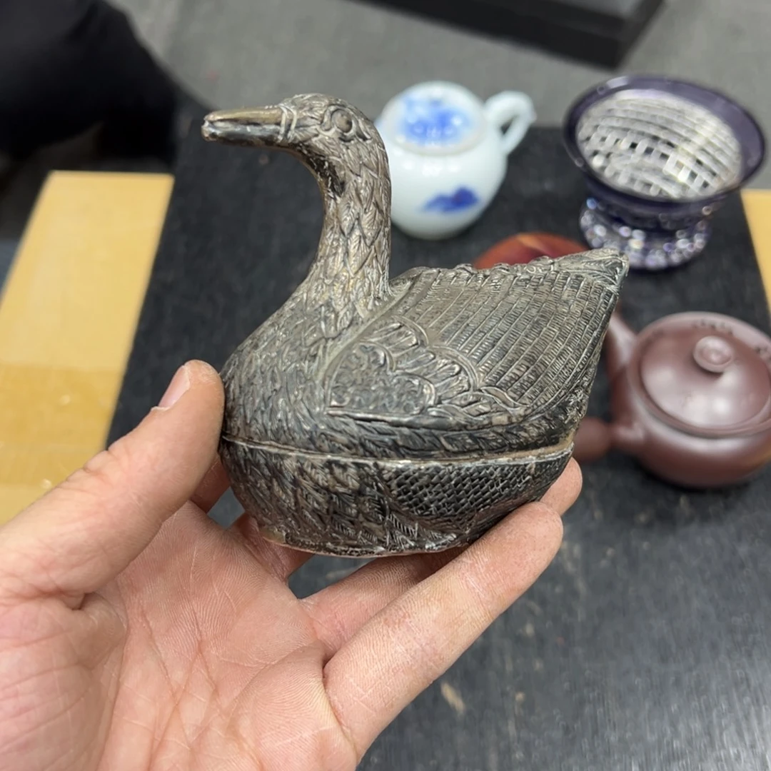 金属日本中古工艺品摆件