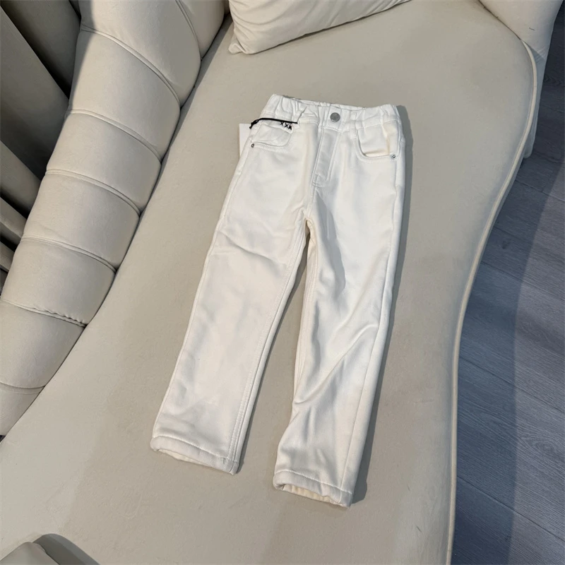 108儿童时尚休闲加绒牛仔裤-23715