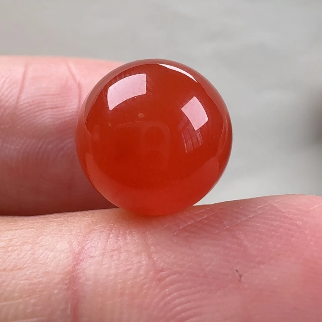 南红玛瑙未镶嵌圆珠11.3
