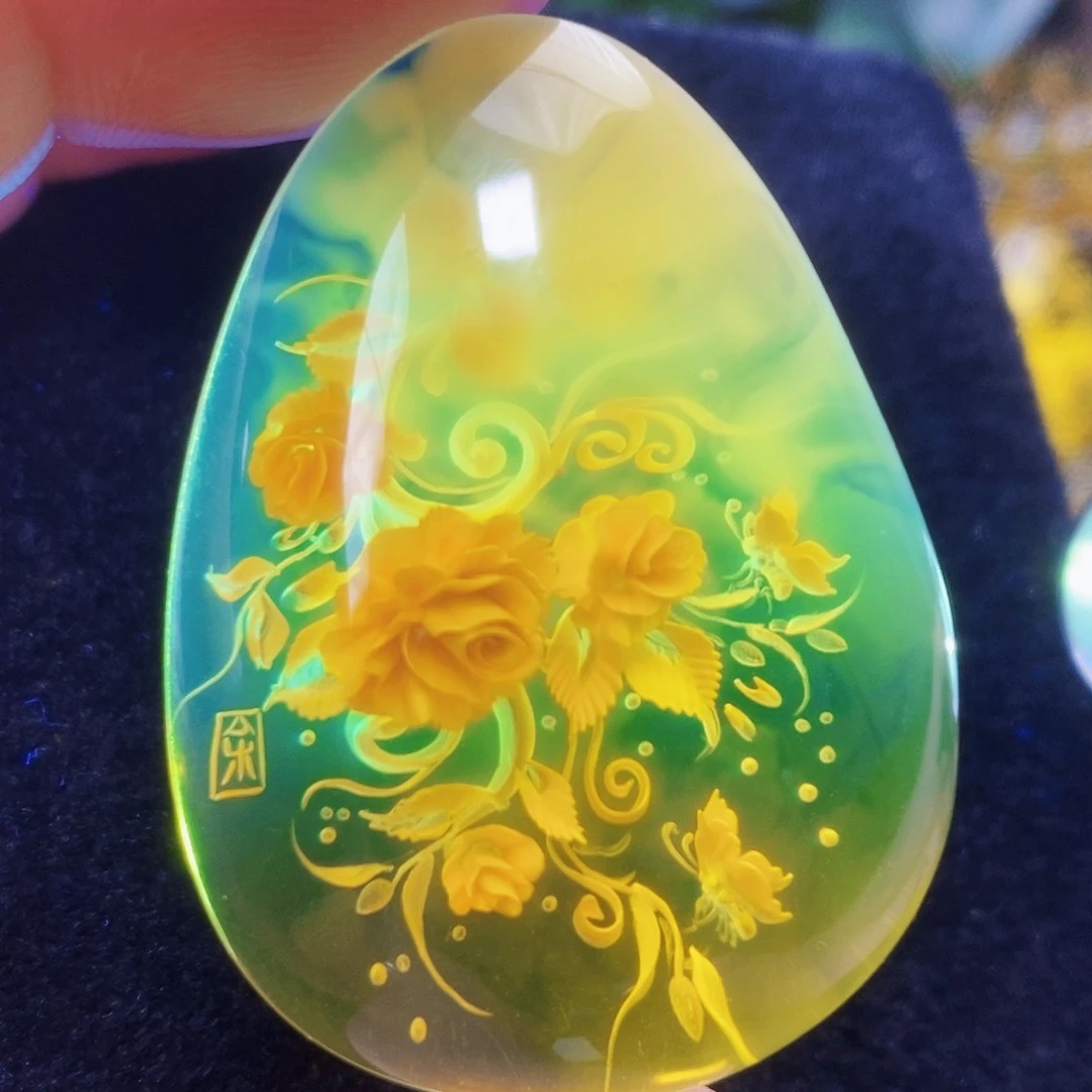 【闪购商品】金珀吊坠(不含链)未镶嵌