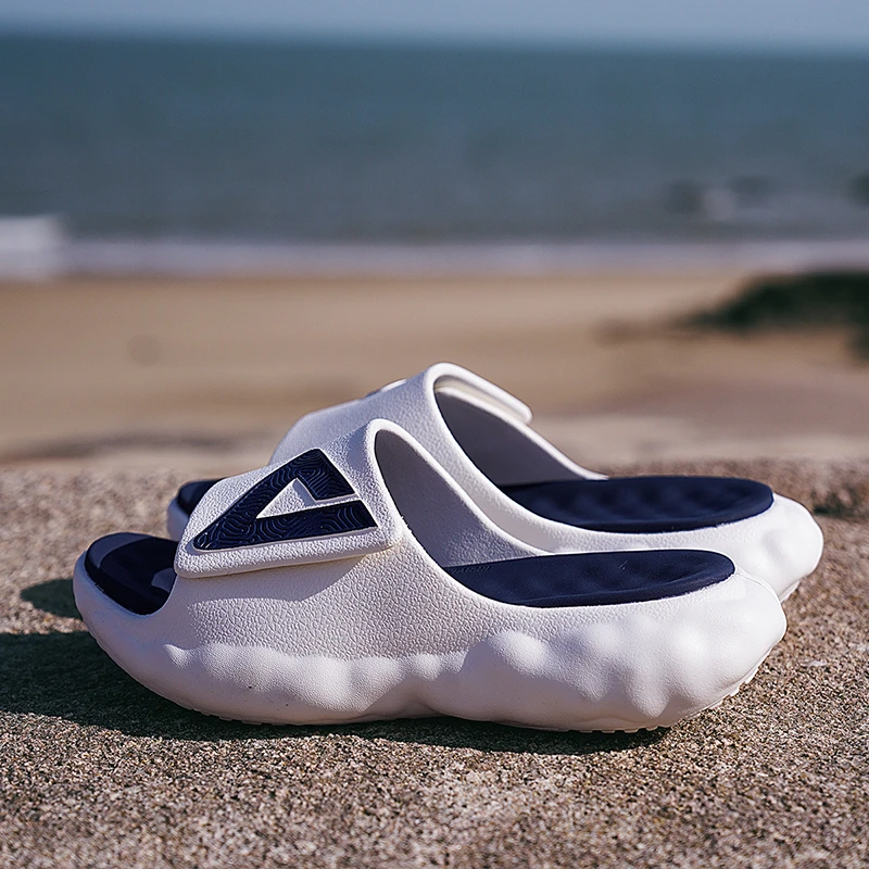 匹克态极云拖鞋2025夏季新款厚底增高舒服男鞋户外休闲男士沙滩鞋