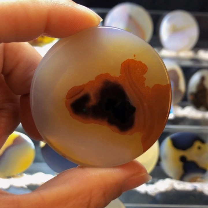 合金玛瑙/玉髓珠宝奇石114