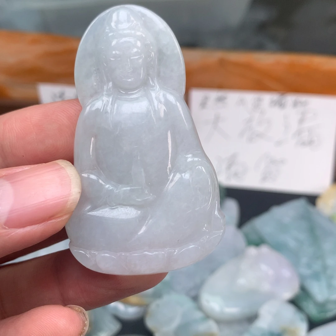 绯***空翡翠未镶嵌颈饰福利