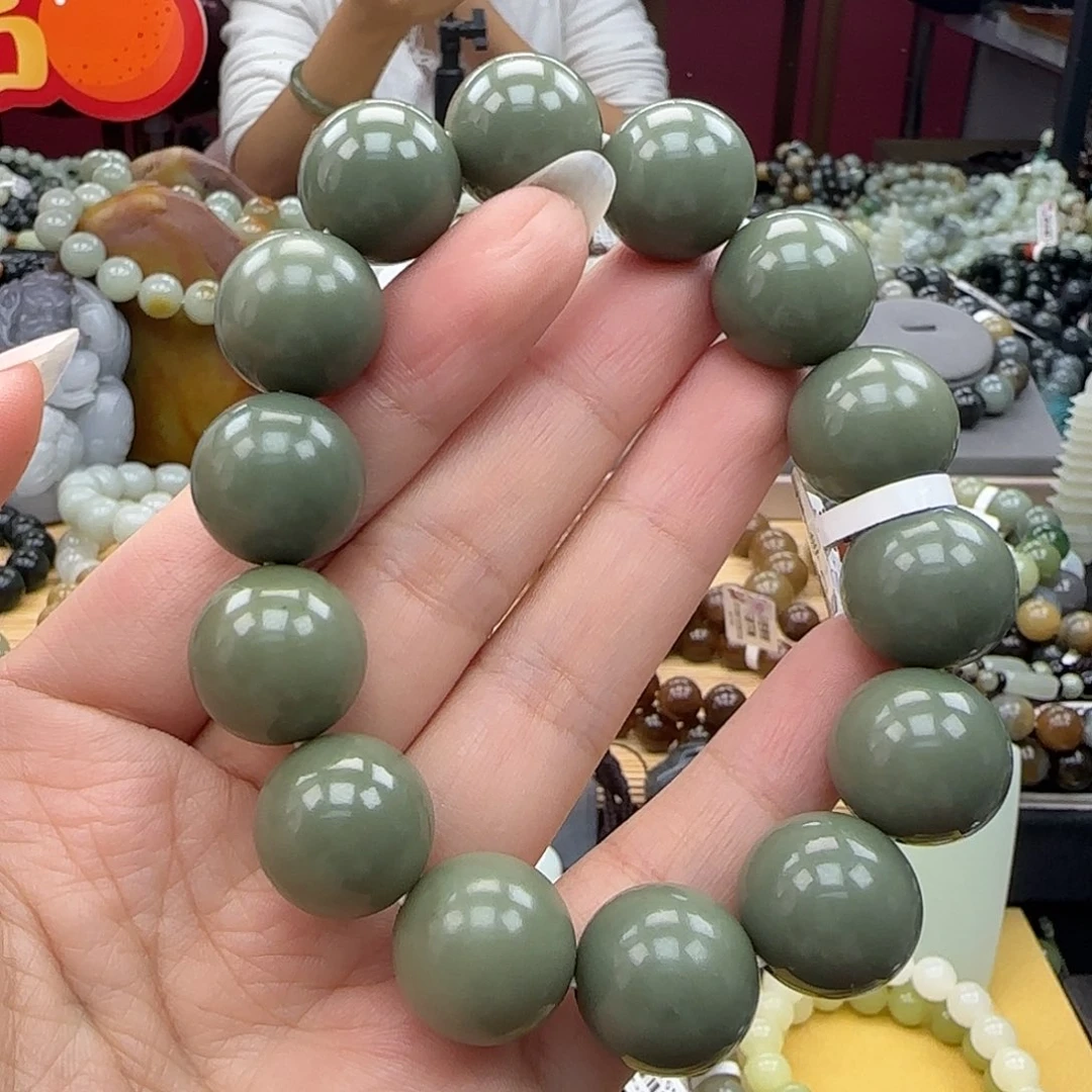 和田玉手链未镶嵌