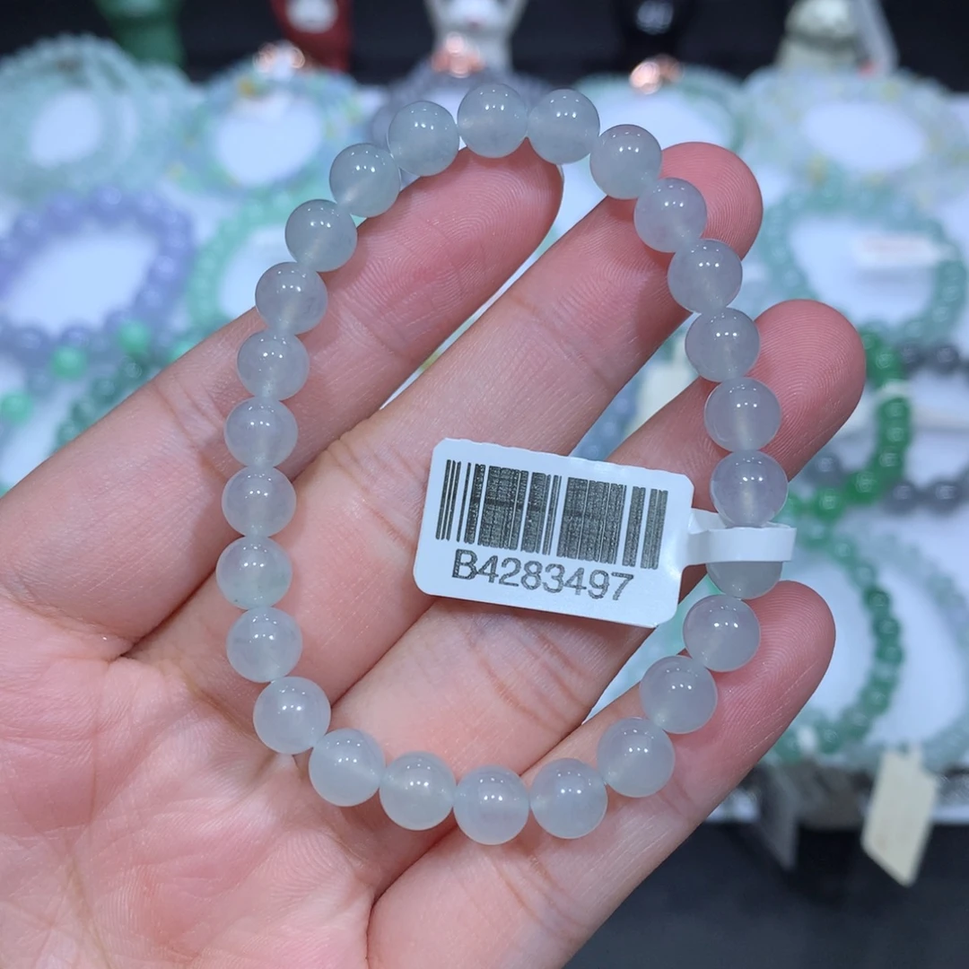 ****飯翡翠未镶嵌手串天然
