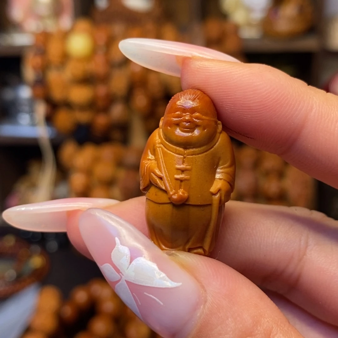 吊坠橄榄核老奶奶