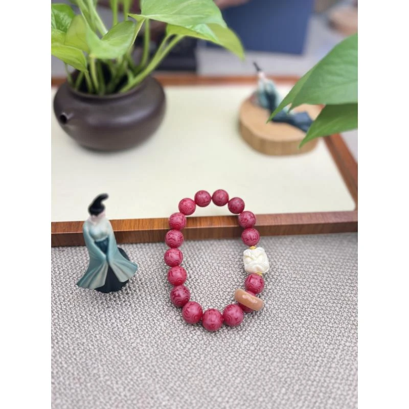 十日谭 醒狮菩提根手串