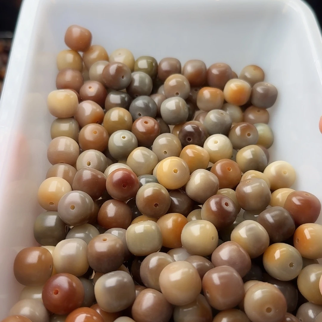 吊坠菩提根/象牙果50颗油膏黛青14干磨桶