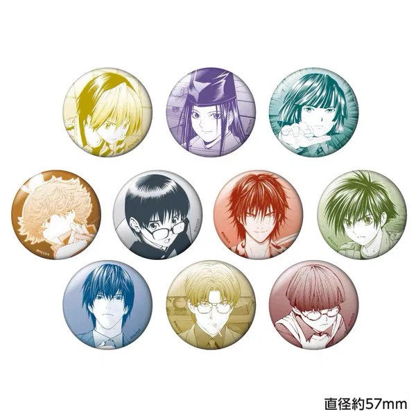 【棋魂】原画 单色 徽章/吧唧 58mm 全10款