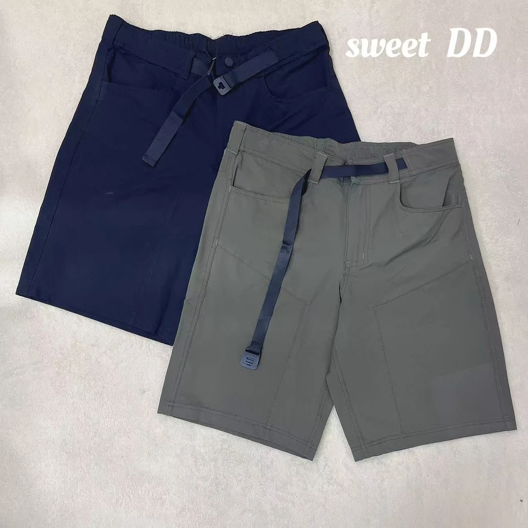Sweet DD双色腰带工装休闲短裤